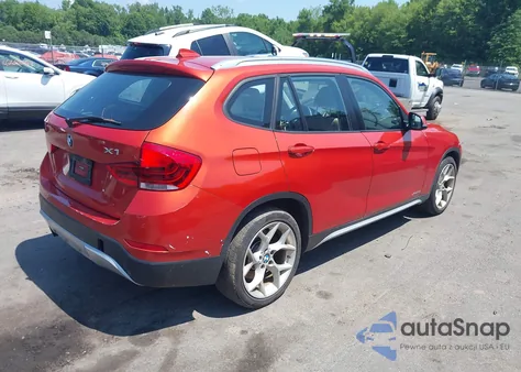 2014 BMW X1 xDrive35I из США, поврежденный, VIN WBAVM5C59EVV92598
